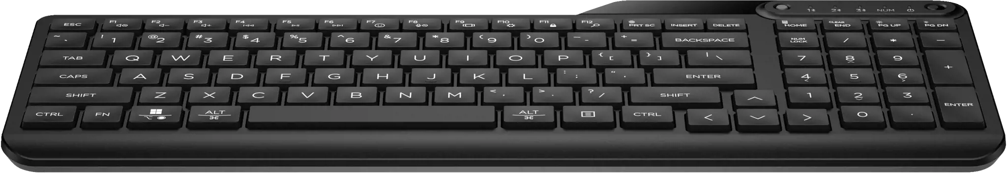 HP 460 Multi-Device Bluetooth Keyboard, Wireless, Bluetooth