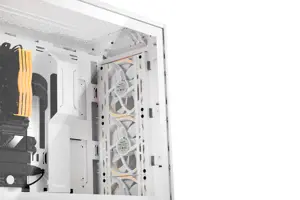 Būkite tylūs! Shadow Base 800 FX White, Midi Tower, Kompiuteris, Balta, ATX, EATX, micro ATX, Mini-ITX, Akrilonitrilo butadieno stirenas (ABS), Plienas, Grūdintas stiklas, Multi