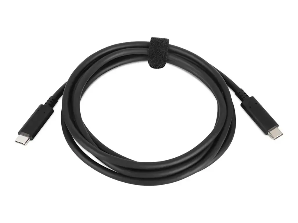Lenovo 4X90Q59480, 2 m, USB C, USB C, USB 3.2 Gen 1 (3.1 Gen 1), 5000 Mbps, juodas