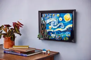 LEGO IDĖJOS 21333 ŽVAIGŽDĖTA NAKTIS - VINCENTAS VAN GOGAS