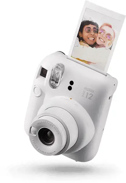 Fujifilm Instax Mini 11 fotoaparatas, baltos spalvos + instax mini blizgus(10pl)