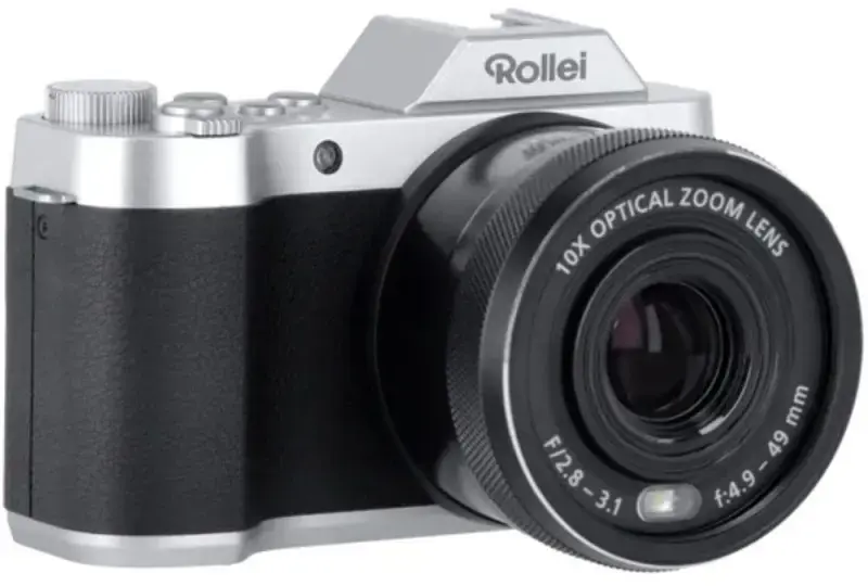 Rollei Powerflex 10x Retro, black/silver