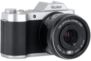 Rollei Powerflex 10x Retro, black/silver