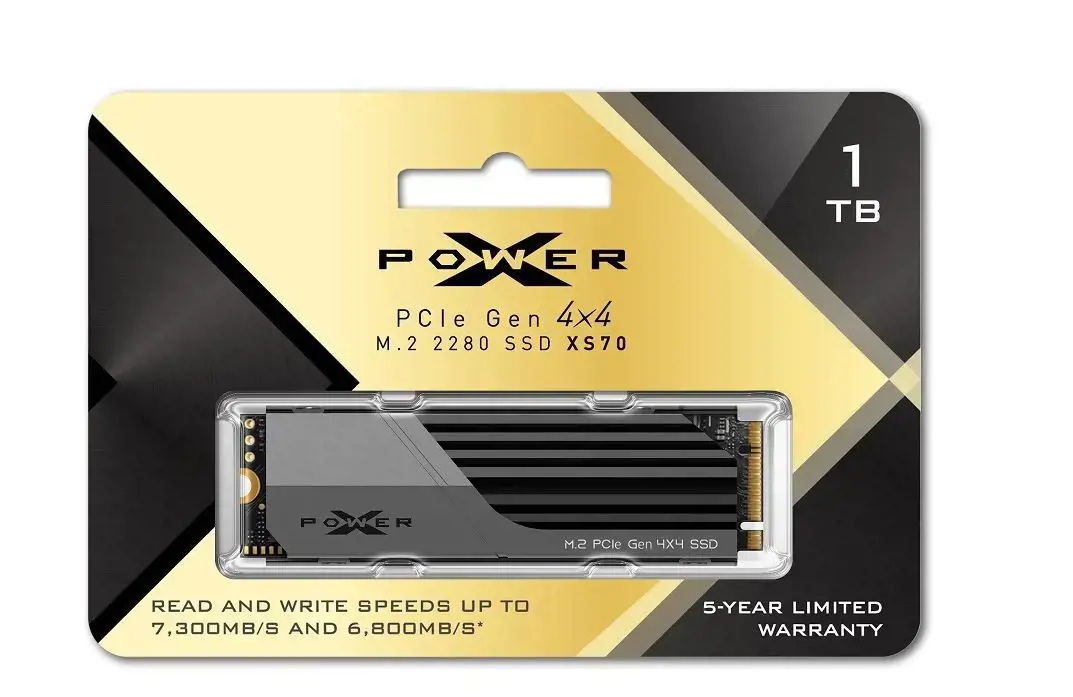 SSD diskas SILICON POWER XS70 1000 GB, M.2, PCI Express
