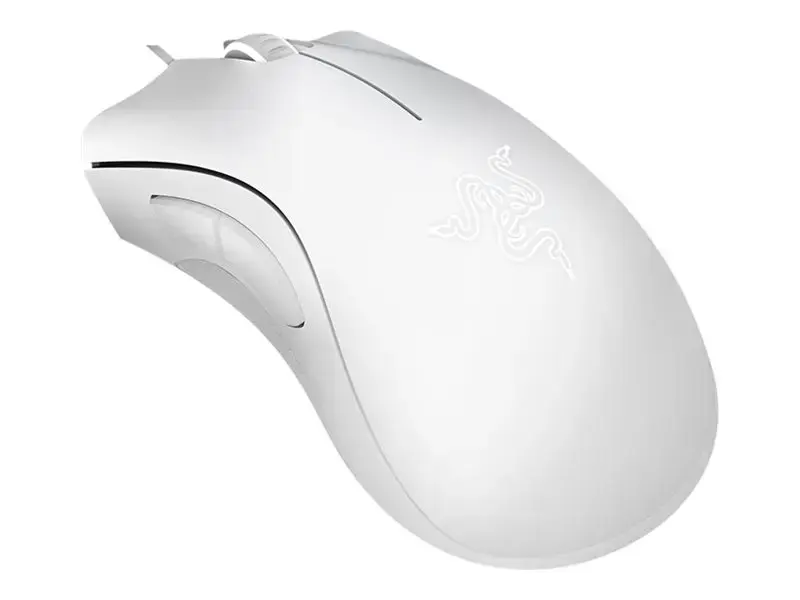 "Razer" žaidimų pelė DeathAdder Essential Ergonominė optinė pelė, balta, laidinė