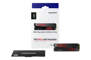 SSD diskas Samsung 990 PRO with Heatsink 4 TB, M.2, PCI Express 4.0