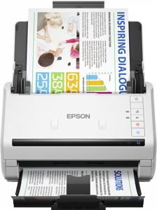 "Epson DS-530 II", 215,9 x 6096 mm, 600 x 600 DPI, 30 bitų, 24 bitų, 10 bitų, 8 bitų