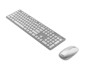 Asus W5000 klaviatūros ir pelės rinkinys, belaidis, pelė pridedama, RU, balta