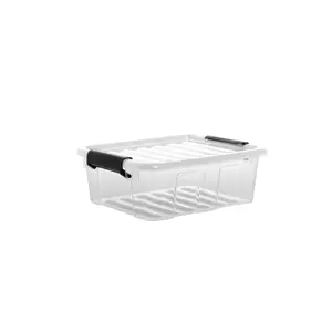Dėžė Home Box, su dangčiu, PPR/PPC, 1,5 l, 20,5 x 17 cm, H 7,2 cm, vnt