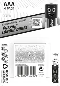 Energizer battery Everyday AAA CP4