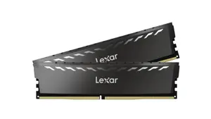 "Lexar" 2x16GB THOR Gaming UDIMM DDR4 3600 XMP atmintis su juodu radiatoriumi "Lexar