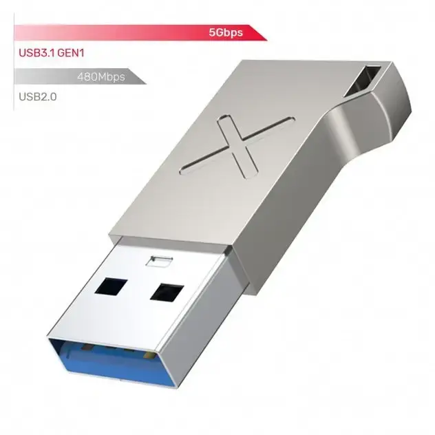 UNITEK A1034NI USB-A - USB-C 3.1 Gen1 adapteris