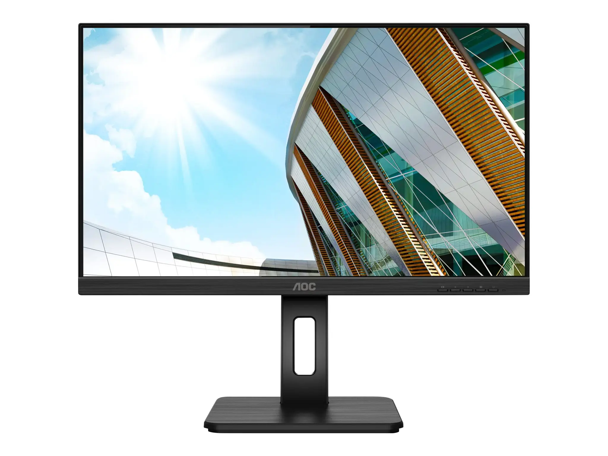 Monitorius AOC P2 Q24P2Q, 60.5 cm (23.8"), 2560 x 1440 pixels, Quad HD, LED, 4 ms, Black