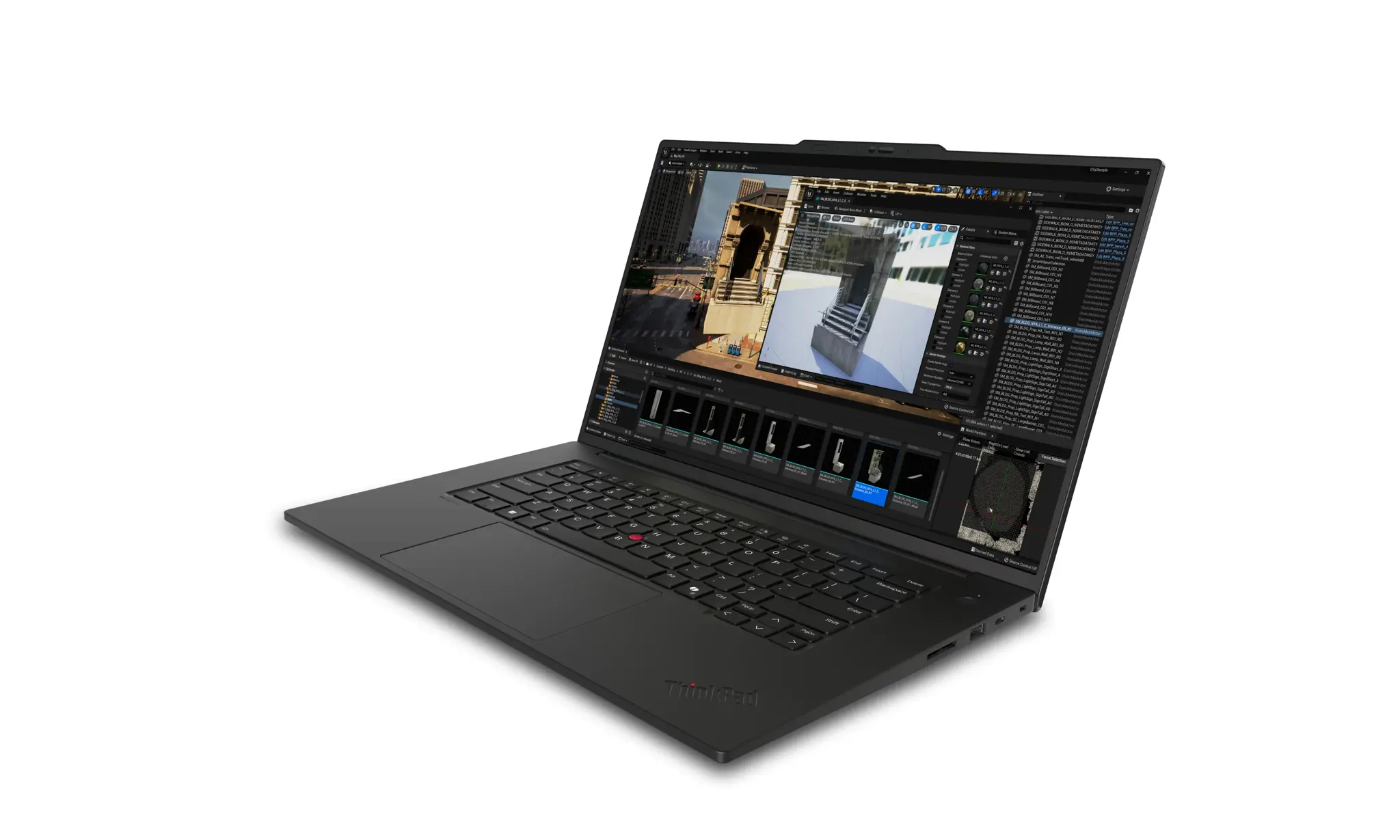 Lenovo ThinkPad P1 Gen 7 MOBILE WORKSTATION Core™ Ultra 7 155H 512GB SSD 16GB 16" (1920x1200) WIN11 Pro NVIDIA® RTX 1000 6144MB BLACK Backlit Keyboard FP Reader 3YW