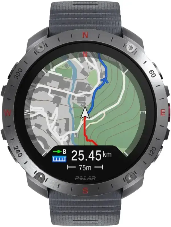 Polar Grit X2 Pro S/L, stone gray