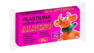 Plastilinas ALPINO 50g rožinis