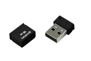 Goodram UPI2, 16 GB, USB Type-A, 2.0, 20 MB/s, Cap, Black