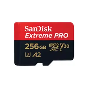 "SanDisk Extreme PRO microSDXC 256GB + SD adapteris + 2 metų "RescuePRO Deluxe" iki 200MB/s ir 140MB/s skaitymo/rašymo greitis A2 C10 V30 UHS-I U3; EAN:619659188542