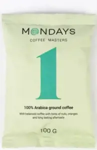 Malta filtrinė kava MONDAYS Nr. 1, 100g