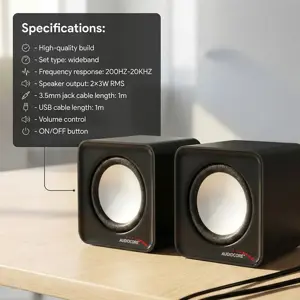 Garsiakalbiai 6W USB AC870B
