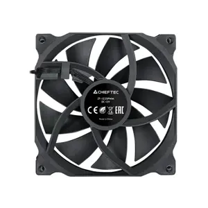 Chieftec ZF-1225PWM computer cooling system Computer case Fan 12 cm Black 1 pc(s)