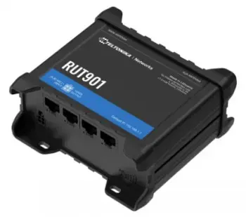 TELTONIKA IOT MARŠRUTIZATORIUS RUT901 LTE DUAL SIM 4X10/100MB ETHERNET