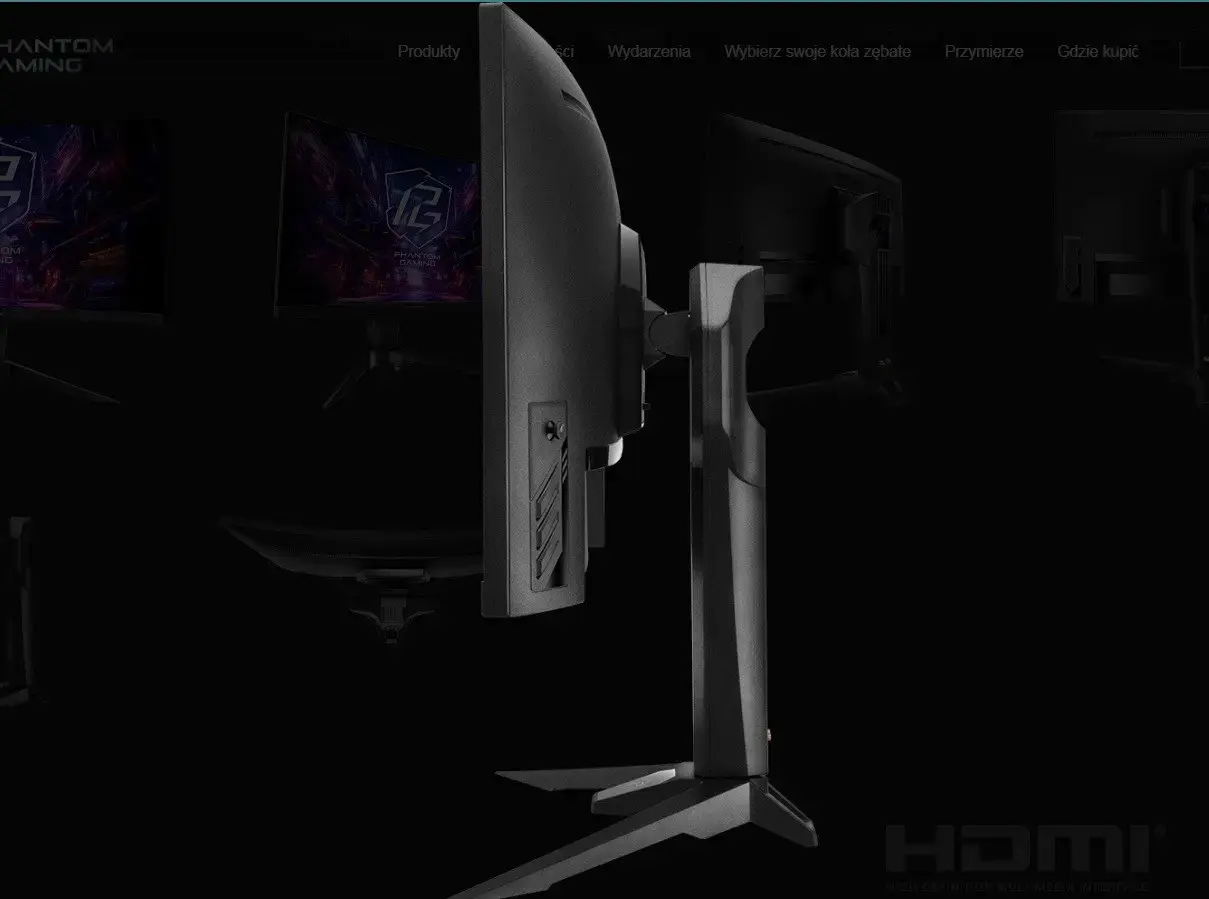 Asrock PG27QRT2A Phantom Gaming computer monitor 68.6 cm (27") 2560x1440 px QHD Black