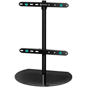ONKRON Universal Swivel Table Top TV Stand for 32''-65'' TVs up to 35 kg, Black