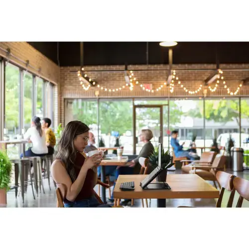 "Kensington SureTrack™" dviguba belaidė pelė, dvipusė, RF belaidė + "Bluetooth", 2400 DPI, juoda