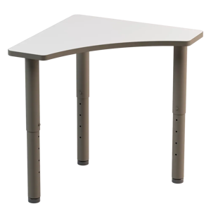 Reguliuojamo aukščio stalas  SPICA 70x70 cm.T2-T6) baltas