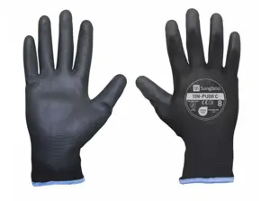 Darbo pirštinės Sungboo 11N-PU08 C, dydis 6.
