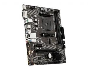 MSI A520M-A PRO, AMD, "Socket AM4", 3 kartos "AMD Ryzen™ 3", 3 kartos "AMD Ryzen 5", 3 kartos "AMD Ryzen™ 7", 3 kartos..., DDR4-SDRAM, 64 GB, DIMM