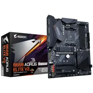 Pagrindinė plokštė GIGABYTE AMD B550 SAM4 ATX Atmintis DDR4 Atminties lizdai 4 1xPCI-Express 16x 2x…