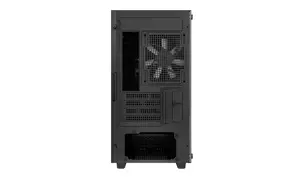 DeepCool CC360 ARGB, Mini Tower, Kompiuteris, Juoda, micro ATX, Mini-ITX, ABS, Plienas, Grūdintas stiklas, Multi
