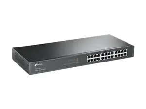 "TP-Link" 24 prievadų "Gigabit" tinklo komutatorius, nevaldomas, "Gigabit Ethernet" (10/100/1000), dvipusis duomenų perdavimas, montuojamas į stovą, 1U
