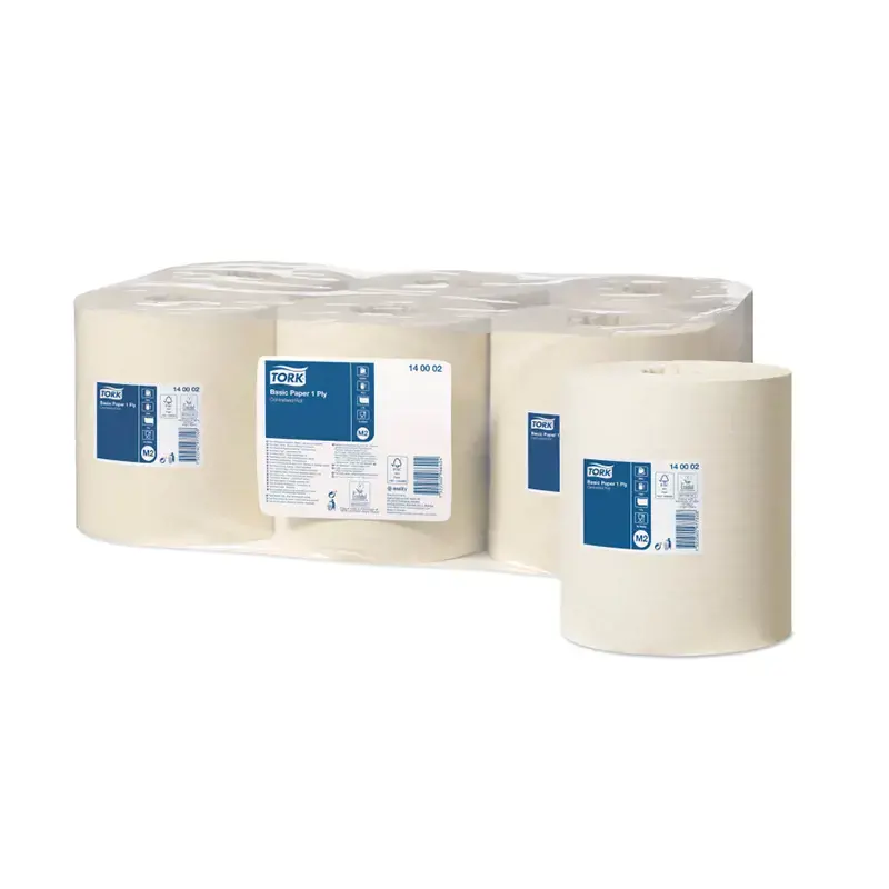 Popierius valymui TORK Basic, 1 sl., 19 cm x 280 m, balta sp. 140002