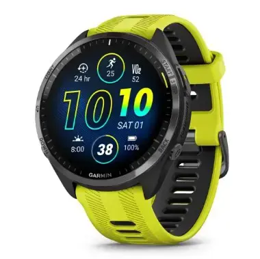 "Garmin Forerunner 965", geltonos spalvos