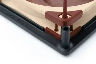 Noctua NA-SFMA1 kompiuterio aušinimo komponentas Universalus tvirtinimo rinkinys Juodas 2 vnt.