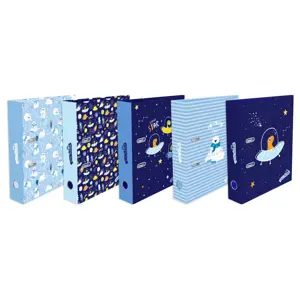 A4 Lever Arch File Pets World Boy