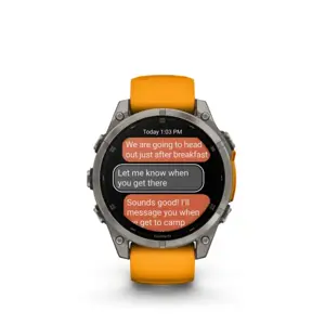 SMARTWATCH FENIX 8 SAPPHIRE/ORANGE 010-02904-11 GARMIN