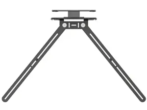 "Logitech" televizoriaus laikiklis vaizdo juostoms, monitoriaus laikiklis, juodas, su VESA suderina…