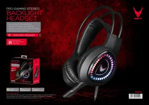 Omega Varr headset VH8010L, black