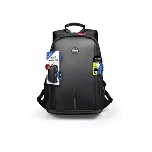 Kuprinė PORT CHICAGO EVO ANTI-THEFT 13/15.6", juoda sp.