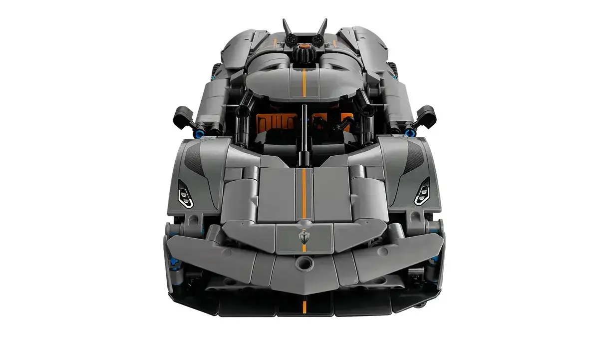LEGO TECHNIC 42173 Koenigsegg Jesko Absolute Grey Hypercar