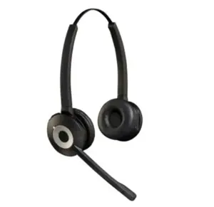 "Jabra Pro 920 Duo", belaidė, biuro/skambučių centro, 180-7000 Hz, ausinės, juodos spalvos