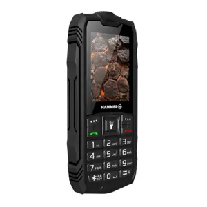 Hammer ROCK LTE | Black | 2.4 " | IPS | 48 MB | 128 MB | Dual SIM | 3G | Main camera resolution 2 MP | 3000 mAh
