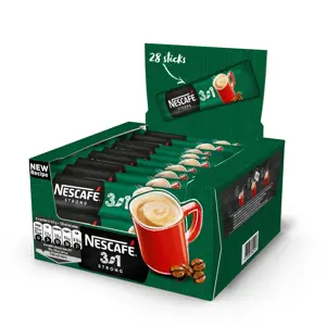 NESCAFE STRONG kavos gėrimas 3 in1 (28*17g)