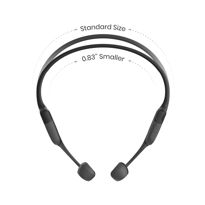 SHOKZ Openrun Mini, Wireless, Sports, 20 - 20000 Hz, 26 g, Headset, Black