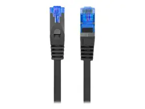 LANBERG sujungimo kabelis cat.6A FTP LSZH CCA 20 m juodas