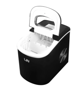 Nešiojamasis ledo gaminimo įrenginys LIN ICE PRO-B12 juodas